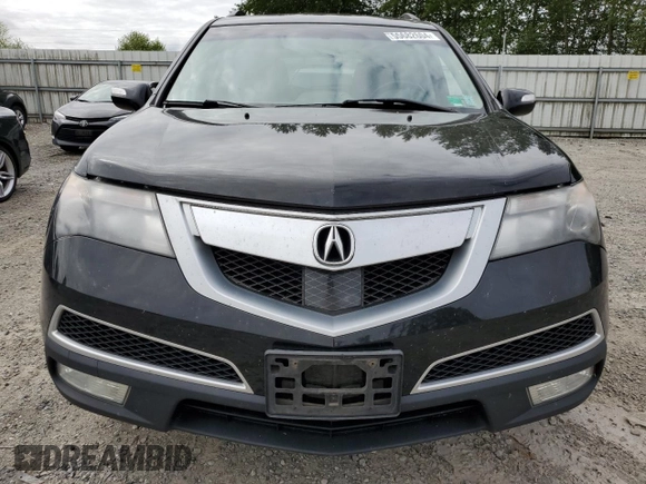 2010 Acura MDX Advance with VIN 2HNYD2H57AH503700, listed as a Copart auction lot 55682604 with 161,678 mi miles and Salvage Title. Bid and sale history available at DreamBid. Image 5.