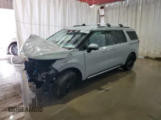 2024 Kia Carnival SX with VIN KNDNE5H33R6360103, listed as a Copart auction lot 76505544 with 14,149 mi miles and Salvage Title. Bid and sale history available at carsss.com. Image 1.