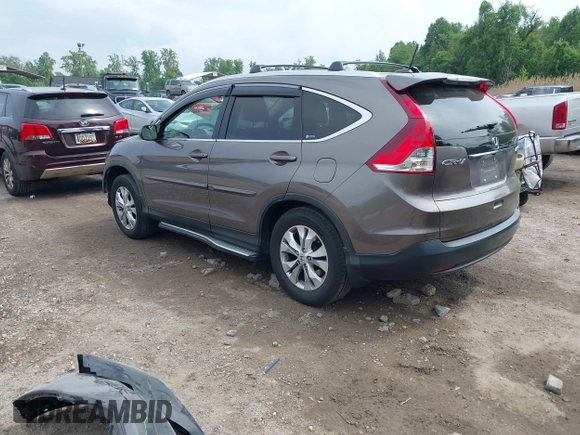 2012 Honda CR-V EX-L with VIN 5J6RM4H79CL021768, listed as a IAAI auction lot 42171357 with 123,103 mi miles and . Bid and sale history available at DreamBid. Image 3.
