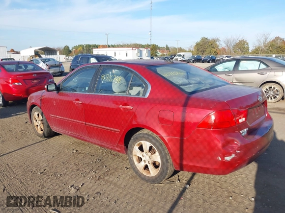 2009 Kia Optima LX z VIN KNAGE228995289603, wystawiony jako IAAI lot #40716738 z przebiegiem 209 904 mil mil oraz . Historia ofert i sprzedaży dostępna na DreamBid. Obrazek 3.