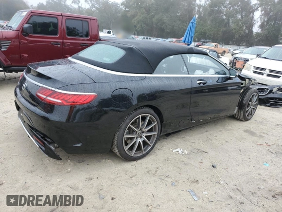 2019 Mercedes-Benz S-Class S 560 with VIN WDDXK8DB7KA035737, listed as a Copart auction lot 85316424 with 64,608 mi miles and Salvage Title. Bid and sale history available at carsss.com. Image 3.