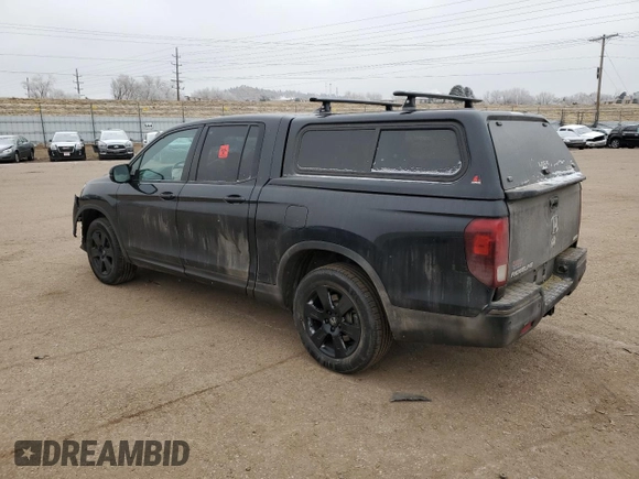 2020 Honda Ridgeline Black Edition with VIN 5FPYK3F88LB012387, listed as a Copart auction lot 45812235 with Not provided miles and Salvage title. Bid and sale history available at DreamBid. Image 2.
