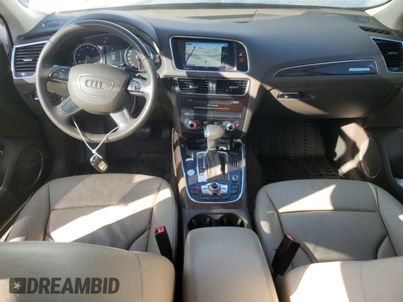 2014 Audi Q5 Premium Plus with VIN WA1LFAFPXEA052219, listed as a Copart auction lot 81892424 with 79,771 mi miles and Salvage title. Bid and sale history available at DreamBid. Image 8.