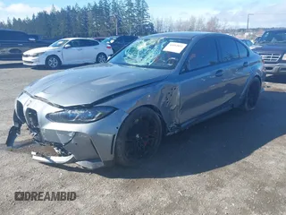 2023 BMW M3 Competition z VIN WBS33AY05PFR45136, wystawiony jako IAAI lot #41884851 z przebiegiem 6274 mil mil oraz . Historia ofert i sprzedaży dostępna na DreamBid. Obrazek 16.