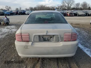 2001 Lincoln LS with VIN 1LNHM86SX1Y708320, listed as a Copart auction lot 84887634 with 178,229 mi miles and Salvage Title. Bid and sale history available at carsss.com. Image 6.