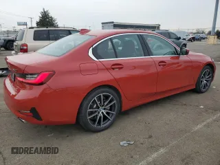 2021 BMW 3 Series 330i xDrive with VIN 3MW5R7J05M8B50200, listed as a Copart auction lot 46443405 with 35,663 mi miles and Salvage title. Bid and sale history available at DreamBid. Image 3.