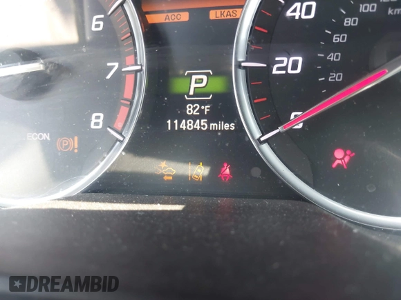 2018 Acura TLX w/A-SPEC Pkg with VIN 19UUB3F63JA001911, listed as a IAAI auction lot 42167622 with 114,845 mi miles and . Bid and sale history available at DreamBid. Image 16.