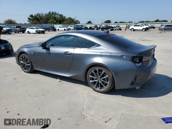 2021 Lexus RC with VIN JTHGZ5BC2M5023957, listed as a Copart auction lot 67286854 with 55,774 mi miles and Salvage Title. Bid and sale history available at carsss.com. Image 2.