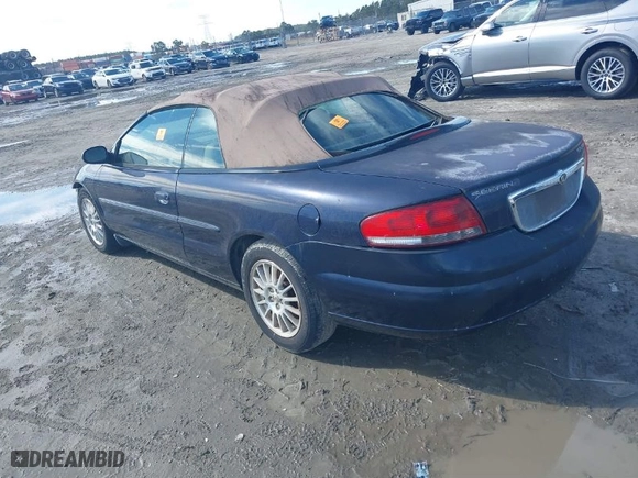 2004 Chrysler Sebring LXi with VIN 1C3EL55R44N360175, listed as a IAAI auction lot 41609147 with NaN miles. Bid and sale history available at carsss.com. Image 3.