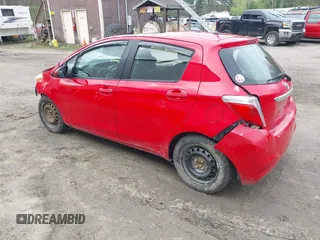 2012 Toyota Yaris L with VIN JTDKTUD32CD513940, listed as a IAAI auction lot 42167466 with 108,407 mi miles and . Bid and sale history available at DreamBid. Image 3.