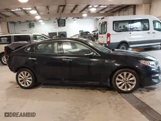 2018 Kia Optima EX with VIN 5XXGU4L30JG182878, listed as a IAAI auction lot 41733244 with 134,642 mi miles. Bid and sale history available at carsss.com. Image 14.