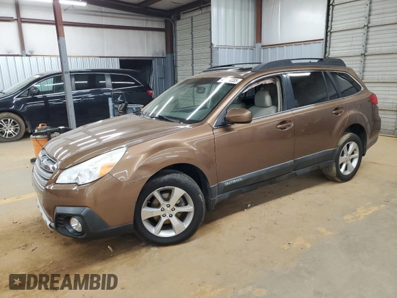 2013 Subaru Outback 2.5i Limited with VIN 4S4BRBKC0D3248203, listed as a Copart auction lot 47901235 with 75,577 mi miles and Salvage Title. Bid and sale history available at carsss.com. Image 1.