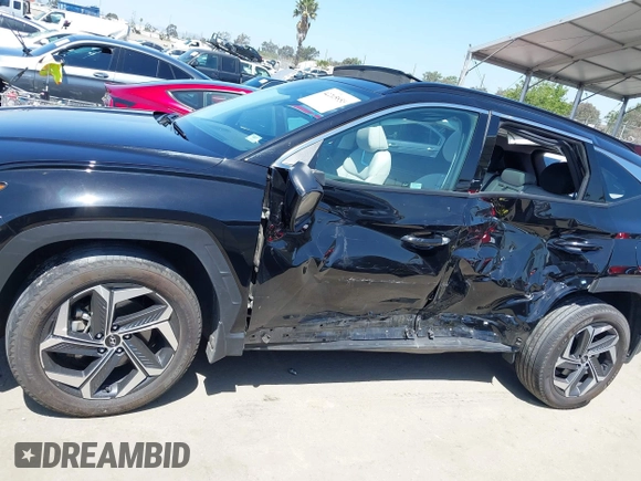 2023 Hyundai Tucson Limited with VIN KM8JECA14PU127220, listed as a IAAI auction lot 42265855 with 59,446 mi miles and . Bid and sale history available at DreamBid. Image 14.