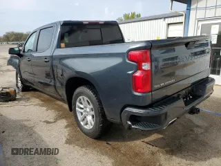 2019 Chevrolet Silverado 1500 RST with VIN 1GCUYEED5KZ124248, listed as a Copart auction lot 53112225 with Not Provided miles and Salvage Title. Bid and sale history available at DreamBid. Image 2.