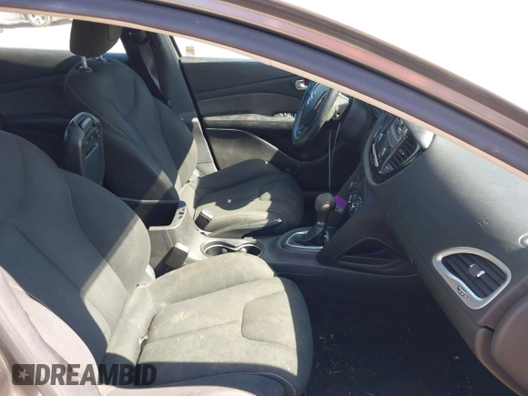2013 Dodge Dart SXT with VIN 1C3CDFBA2DD184970, listed as a IAAI auction lot 42321046 with 111,480 mi miles and . Bid and sale history available at DreamBid. Image 5.