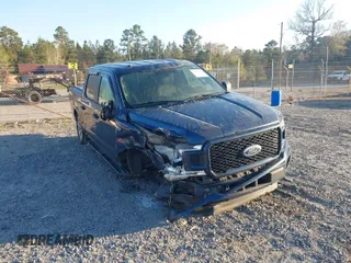 2018 Ford F-150 XL with VIN 1FTEW1CP4JFB49612, listed as a IAAI auction lot 41893808 with 199,412 mi miles. Bid and sale history available at carsss.com. Image 1.