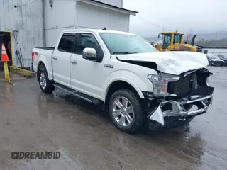 2020 Ford F-150 XL with VIN 1FTEW1E52LFC70461, listed as a IAAI auction lot 42011265 with 51,730 mi miles and . Bid and sale history available at DreamBid. Image 1.