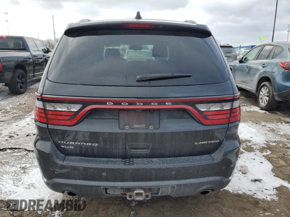 2014 Dodge Durango Limited with VIN 1C4SDJDT0EC549064, listed as a Copart auction lot 83737124 with 198,451 mi miles and Clean title. Bid and sale history available at DreamBid. Image 6.