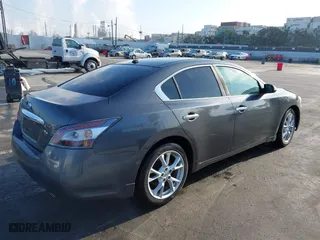 2012 Nissan Maxima 3.5 SV with VIN 1N4AA5AP4CC845873, listed as a IAAI auction lot 41979587 with 108,934 mi miles. Bid and sale history available at carsss.com. Image 4.