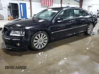 2004 Audi A8 with VIN WAUML44E04N024293, listed as a Copart auction lot 60246125 with 161,278 mi miles and Salvage title. Bid and sale history available at DreamBid. Image 1.