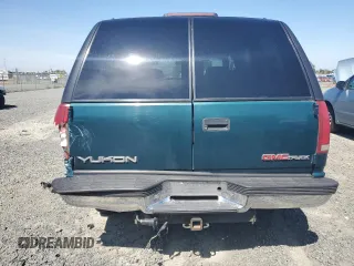 1996 GMC Yukon with VIN 1GKEK13R3TJ750284, listed as a Copart auction lot 69022244 with 266,366 mi miles and Salvage Title. Bid and sale history available at carsss.com. Image 6.