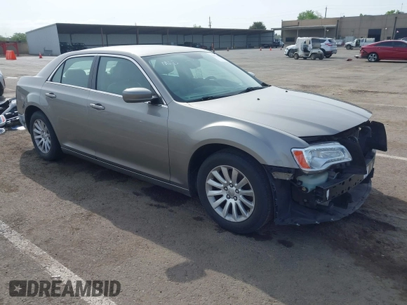 2014 Chrysler 300 with VIN 2C3CCAAG3EH322855, listed as a IAAI auction lot 42053129 with 172,687 mi miles. Bid and sale history available at carsss.com. Image 1.