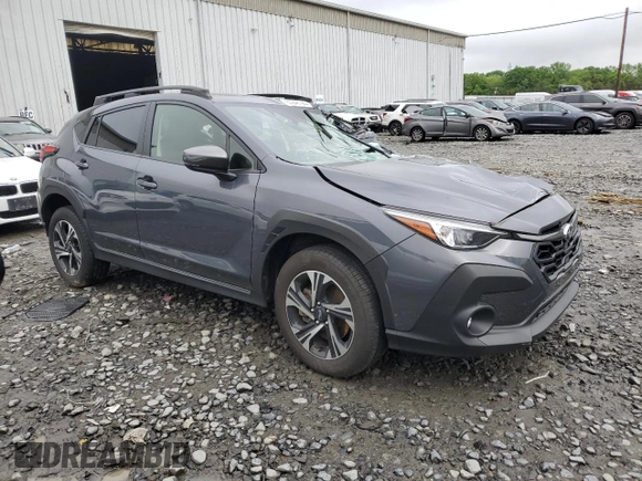 2024 Subaru Crosstrek Premium with VIN JF2GUADC6RH294744, listed as a Copart auction lot 55848795 with 8,611 mi miles and Salvage title. Bid and sale history available at DreamBid. Image 4.