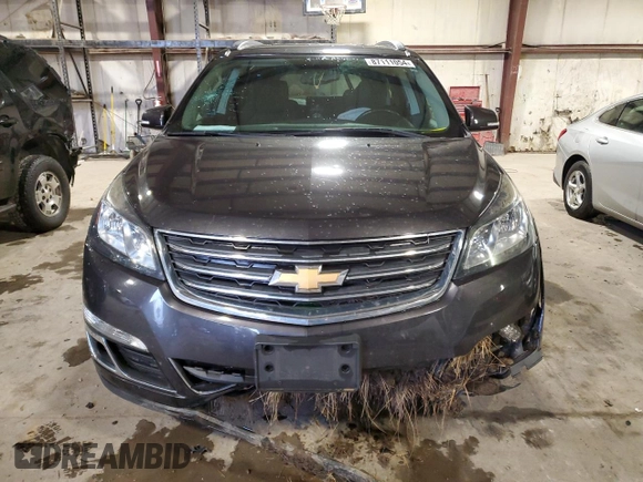 2017 Chevrolet Traverse LT with VIN 1GNKRGKD2HJ175189, listed as a Copart auction lot 87111054 with 127,673 mi miles and Salvage Title. Bid and sale history available at DreamBid. Image 5.