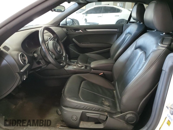 2015 Audi A3 1.8T Premium with VIN WAU6CLFF2F1038702, listed as a Copart auction lot 43810135 with 0 mi miles and Clean Title. Bid and sale history available at carsss.com. Image 7.