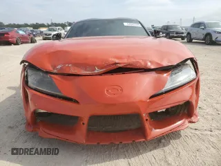 2024 Toyota Supra 3.0 with VIN WZ1DB0G06RW065738, listed as a Copart auction lot 44949385 with 2,633 mi miles and Salvage Title. Bid and sale history available at DreamBid. Image 5.