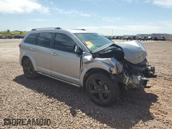 2018 Dodge Journey Crossroad with VIN 3C4PDCGG3JT466985, listed as a Copart auction lot 54072235 with 140,828 mi miles and Salvage title. Bid and sale history available at DreamBid. Image 4.