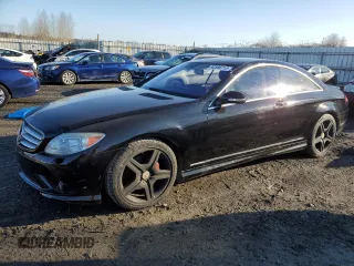 2007 Mercedes-Benz CL-Class 5.5L V8 with VIN WDDEJ71X97A002685, listed as a Copart auction lot 42596715 with 69,124 mi miles and Clean Title. Bid and sale history available at carsss.com. Image 1.