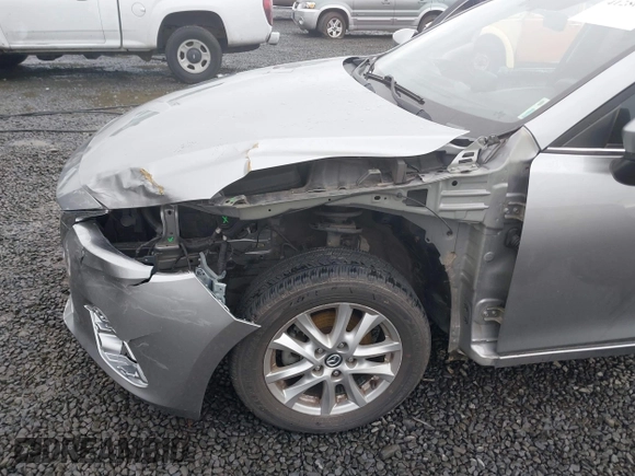 2016 Mazda Mazda3 i Sport with VIN 3MZBM1U76GM306988, listed as a IAAI auction lot 41286055 with 116,175 mi miles. Bid and sale history available at carsss.com. Image 6.