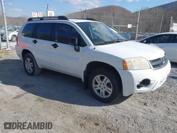 2007 Mitsubishi Endeavor LS with VIN 4A4MM21S87E080140, listed as a IAAI auction lot 41715165 with 241,401 mi miles. Bid and sale history available at carsss.com. Image 1.