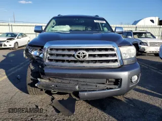 2012 Toyota Sequoia Platinum with VIN 5TDDY5G14CS061407, listed as a Copart auction lot 84466064 with 123,463 mi miles and Salvage Title. Bid and sale history available at carsss.com. Image 5.