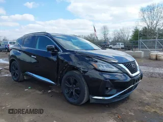 2020 Nissan Murano SV with VIN 5N1AZ2BS7LN126105, listed as a IAAI auction lot 41933070 with 56,069 mi miles and . Bid and sale history available at DreamBid. Image 1.