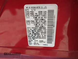 2013 Nissan Rogue S with VIN JN8AS5MT0DW508055, listed as a IAAI auction lot 41645649 with 250,772 mi miles. Bid and sale history available at carsss.com. Image 9.