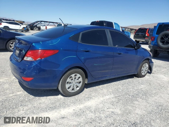 2015 Hyundai Accent GLS with VIN KMHCT4AE9FU907008, listed as a Copart auction lot 66345203 with 110,997 mi miles. Bid and sale history available at carsss.com. Image 3.