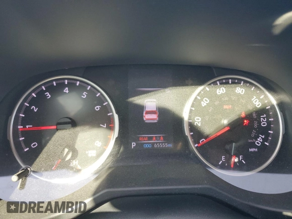 2020 Toyota RAV4 LE with VIN 2T3H1RFV1LW073014, listed as a Copart auction lot 49821405 with 65,555 mi miles and Salvage Title. Bid and sale history available at carsss.com. Image 9.