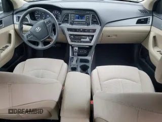 2015 Hyundai Sonata 2.4L SE with VIN 5NPE24AF1FH235304, listed as a Copart auction lot 52548435 with 55,261 mi miles and Salvage Title. Bid and sale history available at carsss.com. Image 8.