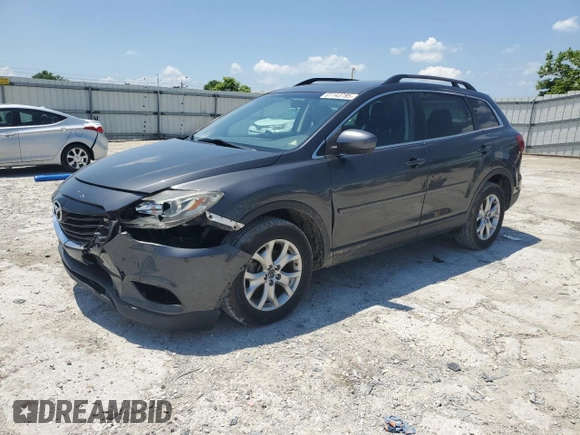 2014 Mazda CX-9 Touring with VIN JM3TB3CA6E0441708, listed as a Copart auction lot 61143785 with 173,562 mi miles and Salvage title. Bid and sale history available at DreamBid. Image 1.
