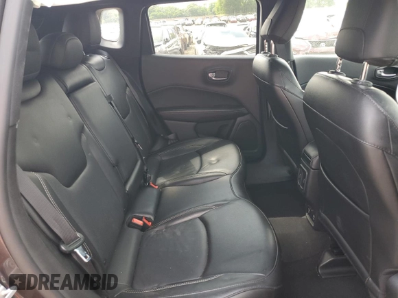 2021 Jeep Compass 80th Anniversary with VIN 3C4NJDEB5MT570640, listed as a Copart auction lot 55100885 with 47,232 mi miles and Salvage title. Bid and sale history available at DreamBid. Image 11.