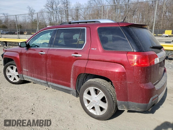 2010 GMC Terrain SLT-2 with VIN 2CTFLHEY7A6410922, listed as a Copart auction lot 47777645 with 128,475 mi miles and Salvage Title. Bid and sale history available at carsss.com. Image 2.
