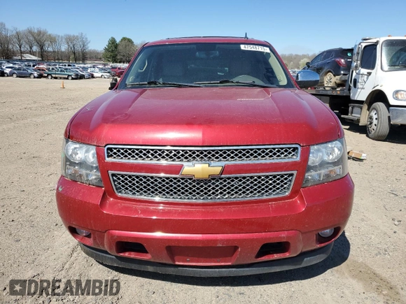 2013 Chevrolet Tahoe LTZ with VIN 1GNSCCE09DR343537, listed as a Copart auction lot 47548715 with 171,692 mi miles and Salvage title. Bid and sale history available at DreamBid. Image 5.