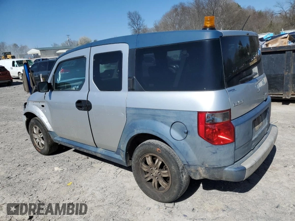 2006 Honda Element EX with VIN 5J6YH18666L001455, listed as a Copart auction lot 47967465 with 218,149 mi miles and Salvage Title. Bid and sale history available at DreamBid. Image 2.