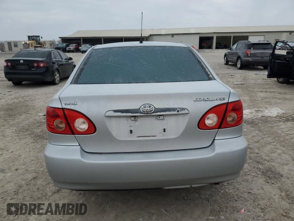 2006 Toyota Corolla CE with VIN JTDBR32E860064935, listed as a Copart auction lot 42436825 with 156,828 mi miles and Clean title. Bid and sale history available at DreamBid. Image 6.