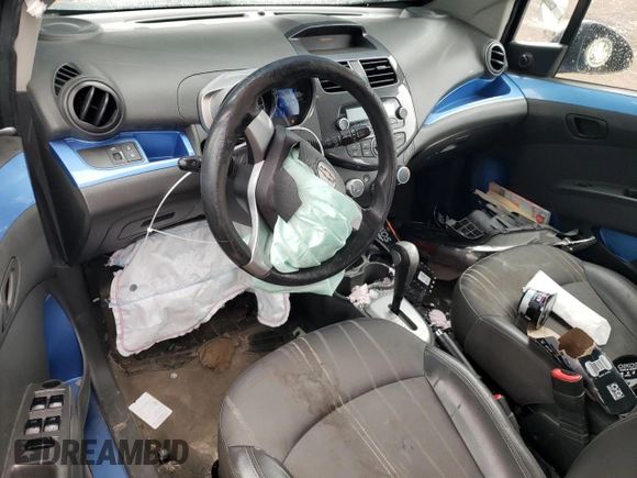 2015 Chevrolet Spark LS with VIN KL8CB6S99FC709189, listed as a Copart auction lot 53327905 with 80,481 mi miles and Salvage Title. Bid and sale history available at DreamBid. Image 8.