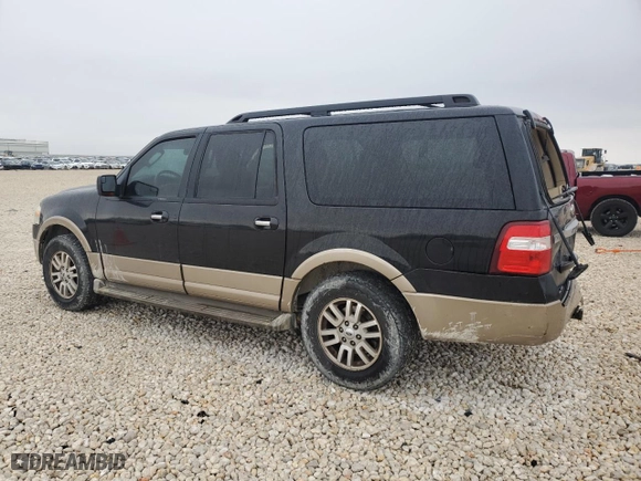 2014 Ford Expedition EL XLT with VIN 1FMJK1H54EEF32894, listed as a Copart auction lot 45593895 with 223,464 mi miles and Salvage Title. Bid and sale history available at carsss.com. Image 2.