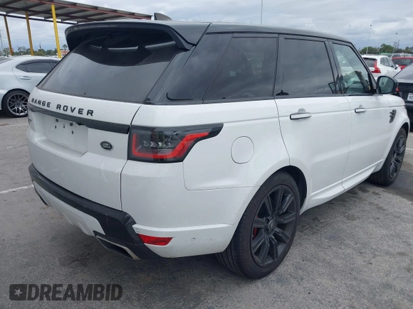 2018 Land Rover Range Rover Sport HSE Dynamic with VIN SALWV2SV8JA198332, listed as a IAAI auction lot 42058091 with 47,653 mi miles and . Bid and sale history available at DreamBid. Image 4.
