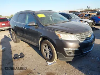 2016 Chevrolet Traverse LT z VIN 1GNKRHKD3GJ125020, wystawiony jako IAAI lot #41831188 z przebiegiem 176 366 mil mil oraz . Historia ofert i sprzedaży dostępna na DreamBid. Obrazek 1.